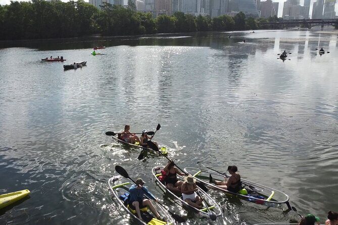 Downtown Austin Skyline Clear Kayak Tour at Lady Bird Lake - An In-Depth Look at the Tour Experience