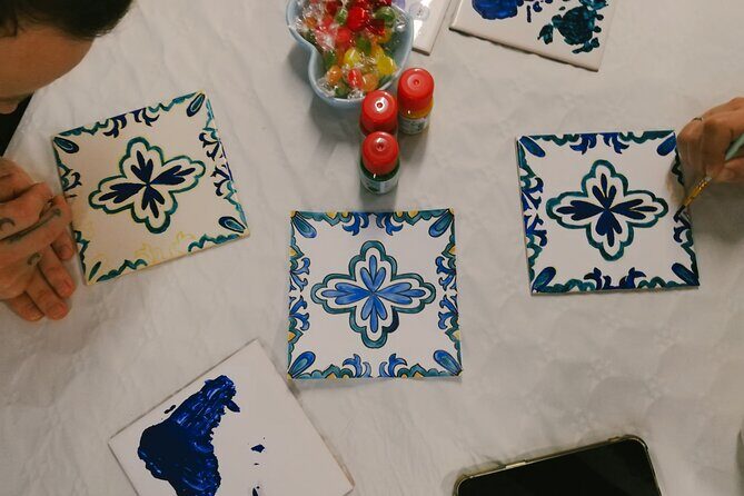 Downtown Porto Tile-Painting Workshop with Porto Wine Bainharia - A Deep Dive into the Experience