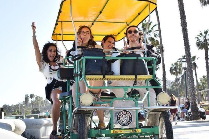 Downtown San Diego 4 Wheel Surrey Cycle Rental - Key Points