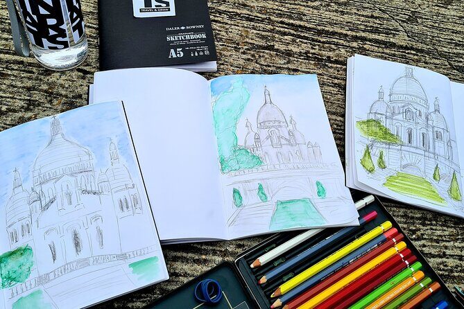 Drawing workshop / creative notebook during an unusual walk in Montmartre - Value for Money