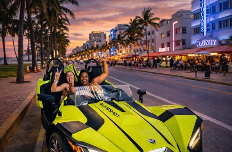Drive a Slingshot in Miami From 1 to 24 Hour Rentals - Key Points