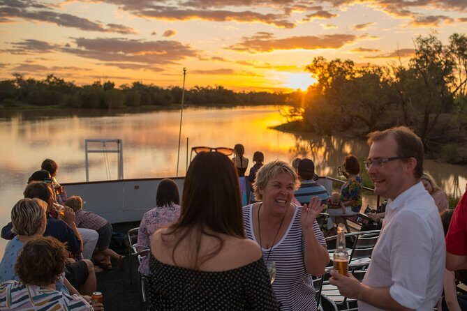 Drover's Sunset Cruise includes Smithy's Outback Dinner and Show - Key Points