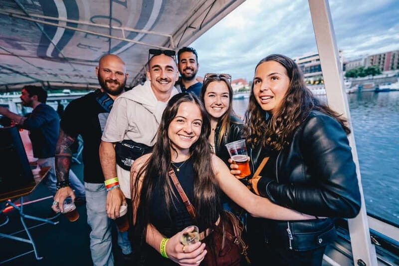 Drunken Monkey Prague Boat Party Open Bar to Duplex Club - Pricing and Value