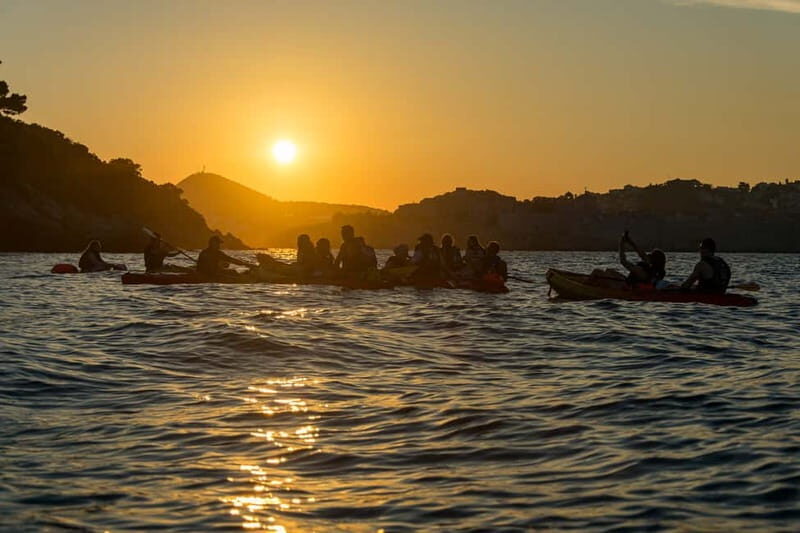Dubrovnik: Guided Sunset Sea Kayaking Tour with Wine - The Sum Up