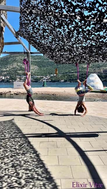 Dubrovnik: Private Aerial Fitness Class on the Beach - Dubrovnik: Private Aerial Fitness Class on the Beach