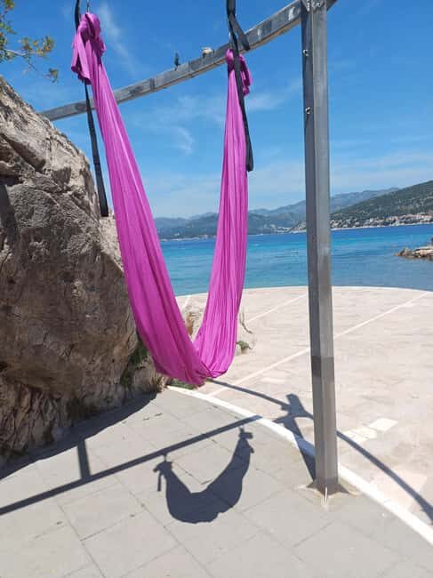 Dubrovnik: Private Aerial Fitness Class on the Beach - The Actual Workout: What to Expect