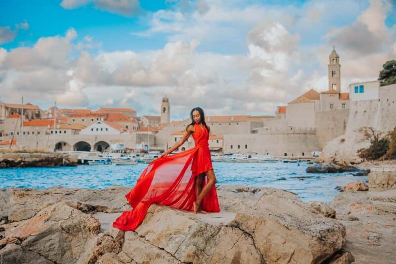 Dubrovnik: Private Flying-dress Photoshoot - Key Points