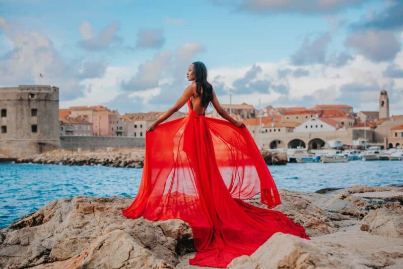 Dubrovnik: Private Flying-dress Photoshoot - What You’ll Receive After Your Photoshoot