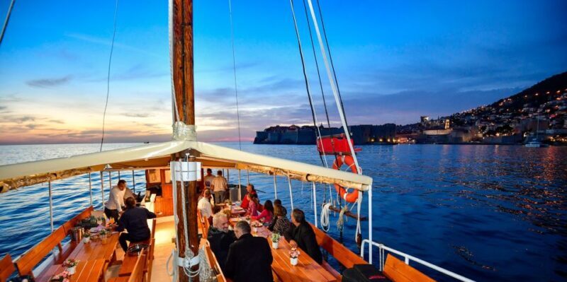 Dubrovnik: Sunset Dinner Cruise around the Old Town - The Itinerary and Highlights