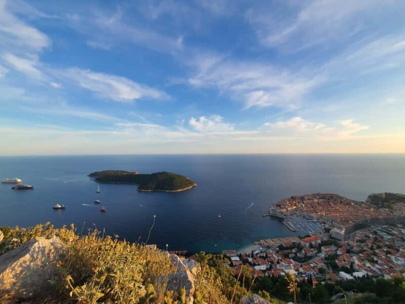 Dubrovnik Sunset Mountain Tour With Wine - Key Points
