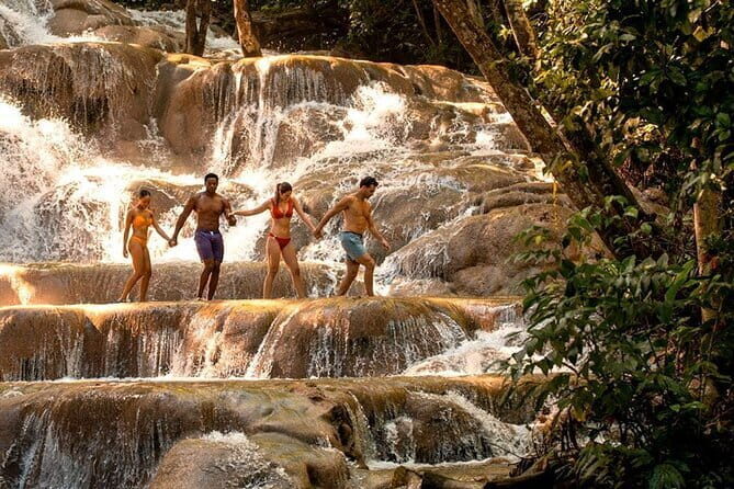 Dunn's River Falls and Horseback Riding Tour from Montego Bay - Key Points