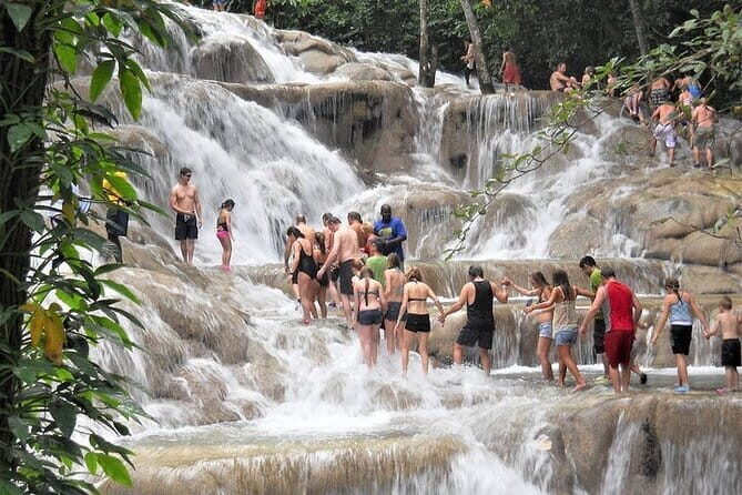 Dunn's River Falls and Horseback Riding Tour from Montego Bay - Key Points