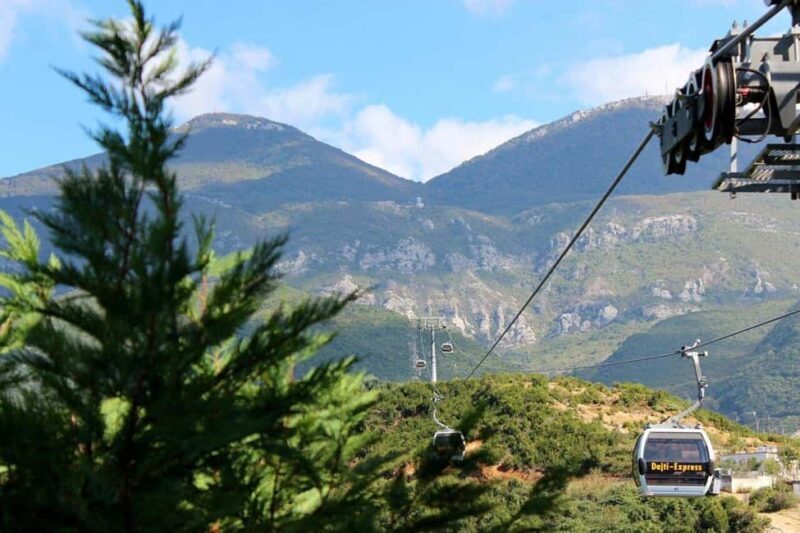 Durrës/Golem: Tirana, Dajti Mountain Cable Car & Waterfall - Key Points