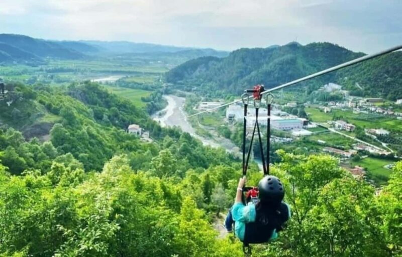 Durres/Golem: Zipline Albania Adventure and Petrela Castle - What to Expect from the Tour
