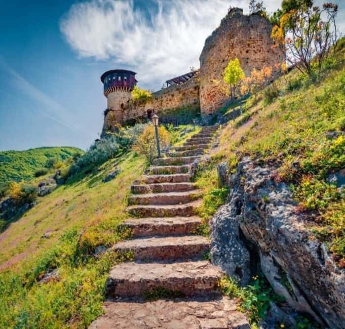 Durres/Golem: Zipline Albania Adventure and Petrela Castle - The Cultural and Historical Touch at Petrela Castle