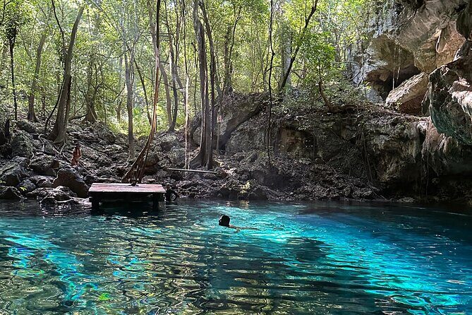 E-bike cenote jungle city tour in Playa del Carmen - Key Points