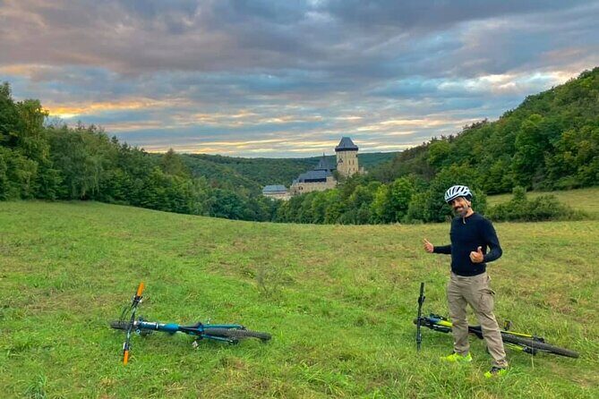 E Bike Day Trip I Visit a Roman Castle and Taste Craft Beer - The Ride and the Group