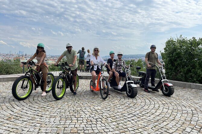 E-Bike, E-Scooter Viewpoint Fun Tour - A Fresh Way to Discover Prague’s Highlights