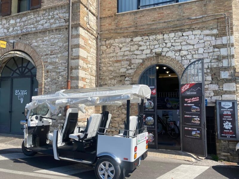 E - Tuk Panoramic Tour Assisi with audio guides - Key Points