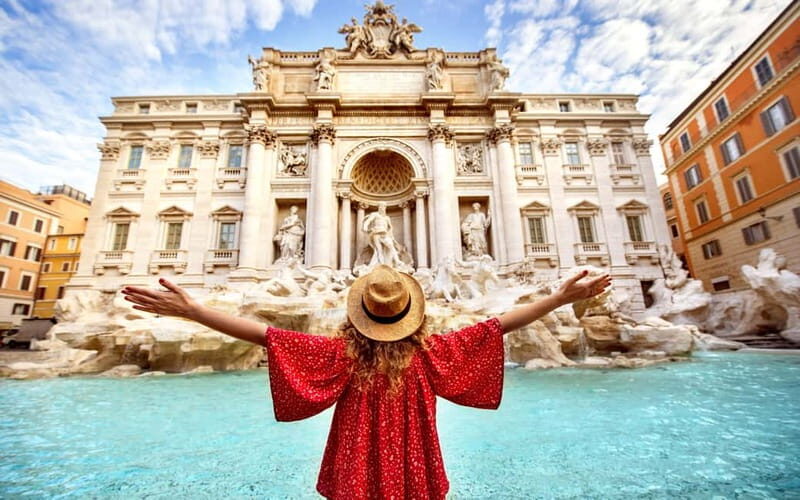 Early morning photoshoot at The Trevi Fountain - An In-Depth Look at the Trevi Fountain Photoshoot Experience