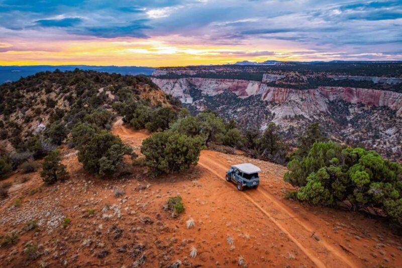 East Zion: Top of the World Sunset Jeep Tour - Key Points