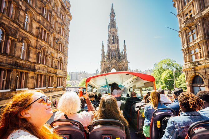 Edinburgh Hop-On Hop-Off City and Britannia Combo Bus Tour - The Itinerary: Stops That Tell Edinburgh’s Story