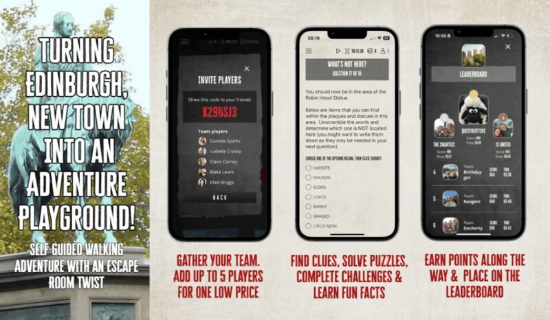 Edinburgh New Town: City Walking Tour & Exploration Game - Key Points