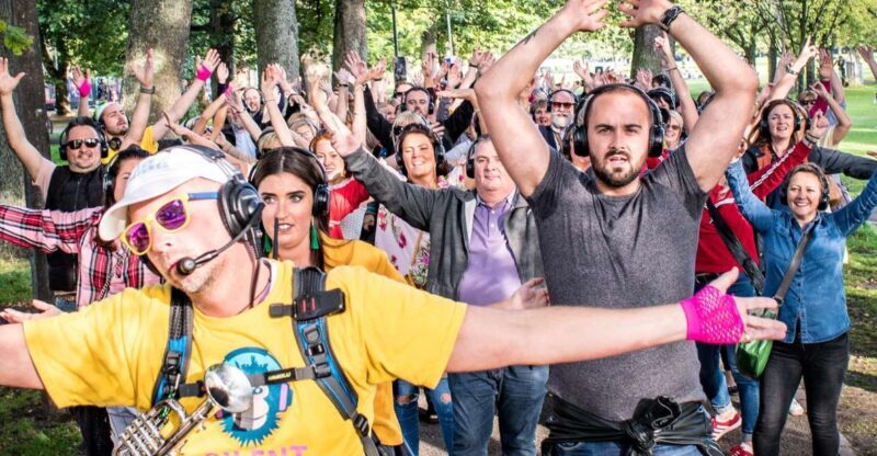 Edinburgh: Silent Disco Adventure Tour - The Experience for Participants