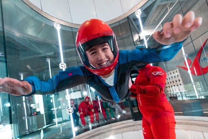 Edison Indoor Skydiving Experience With 2 Flights - Key Points