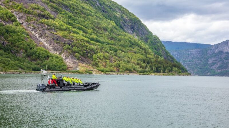 Eidfjord: 1-Hour Fjord RIB Tour - Key Points