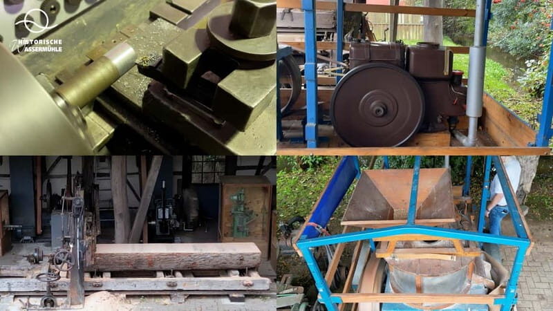 Eifel: Admission to the Birgel Historic Watermill Technology Museum - An Authentic Visit to the Largest Active Technology Museum in Germany