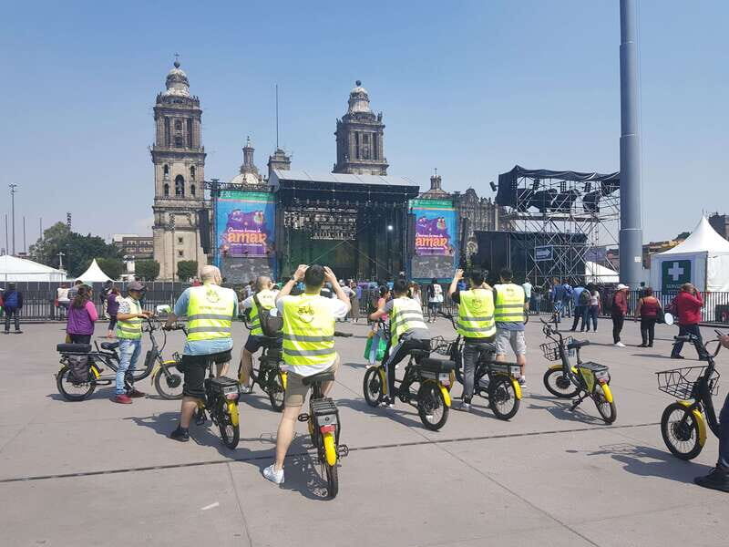 Electric Bike City Tour with a taco stop. - Detailed Breakdown of the Itinerary