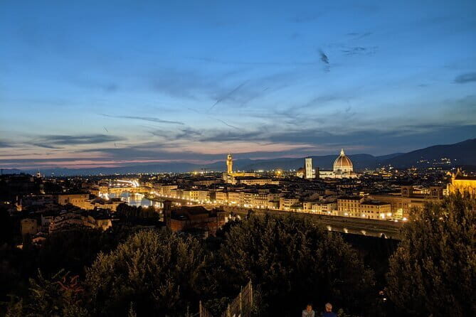 Electric Bike Night Tour of Florence with amazing view from Michelangelo Square - Key Points