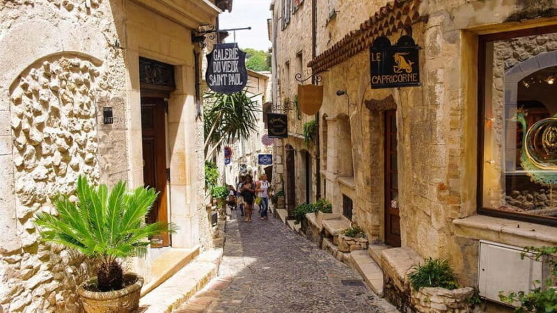 Electric Escape from Nice: St-Paul, Cannes & Antibes - Saint-Paul-de-Vence: Art, Cobblestones, and Quiet Charm