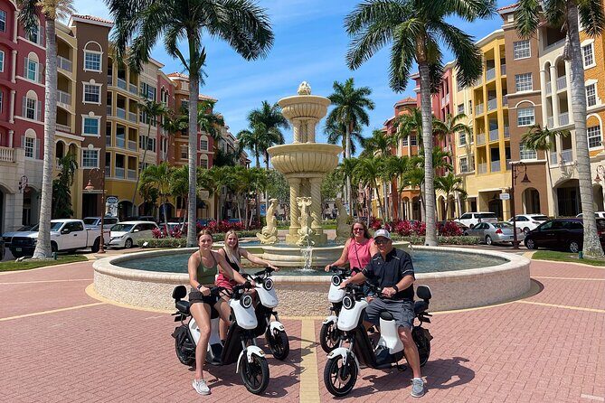 Electric Moped Tour of Naples Florida Family Fun and Easy To Ride - What to Expect from the Tour