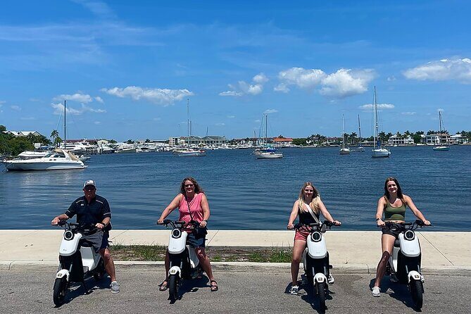 Electric Moped Tour of Naples Florida Family Fun and Easy To Ride - Analyzing the Value