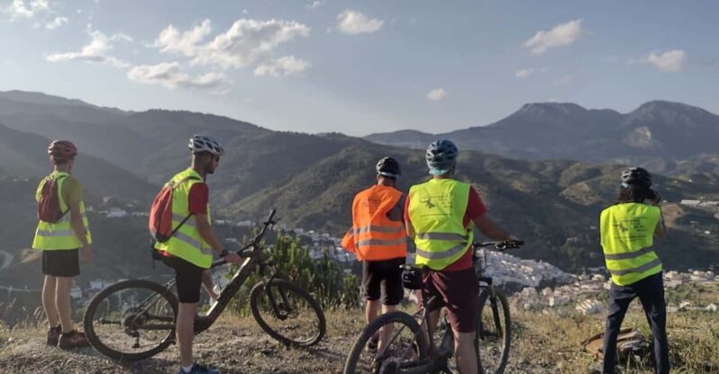 Electric mountain bike in Sierra de las Nieves national park - Key Points