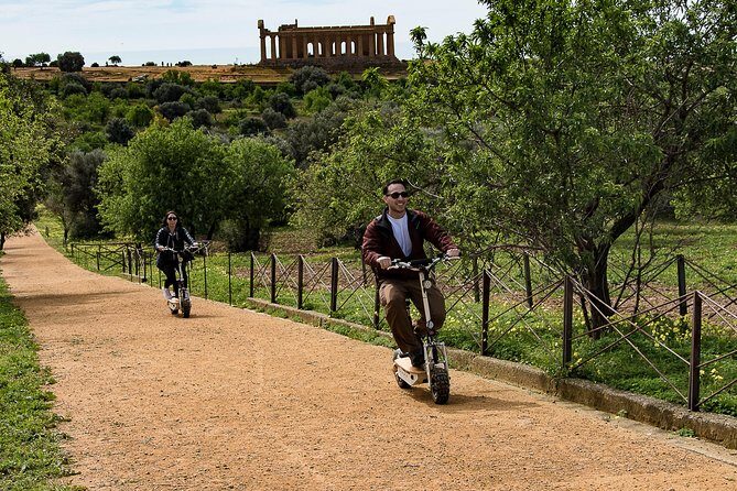 Electric scooter tour inside the Valley of the Temples Agrigento - Key Points