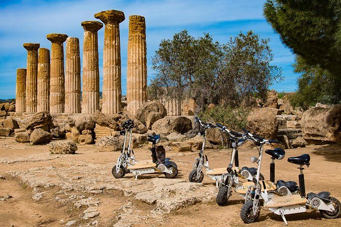 Electric scooter tour inside the Valley of the Temples Agrigento - FAQ