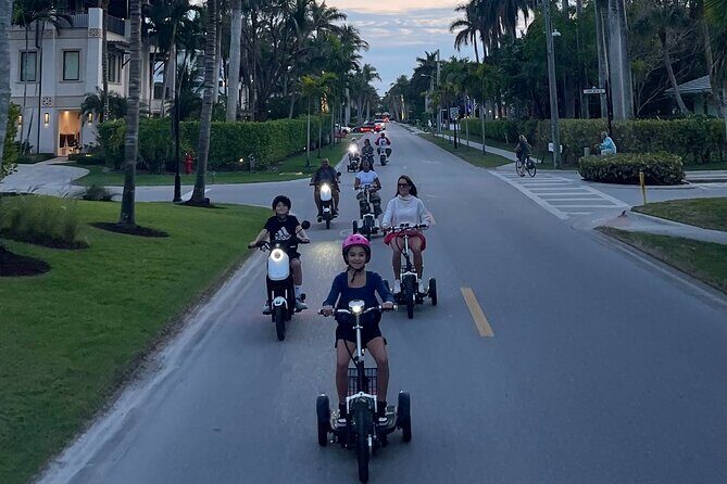 Electric Trike & Moped Tour of Downtown Naples - Fun For Everyone - A Fun and Practical Way to Discover Downtown Naples