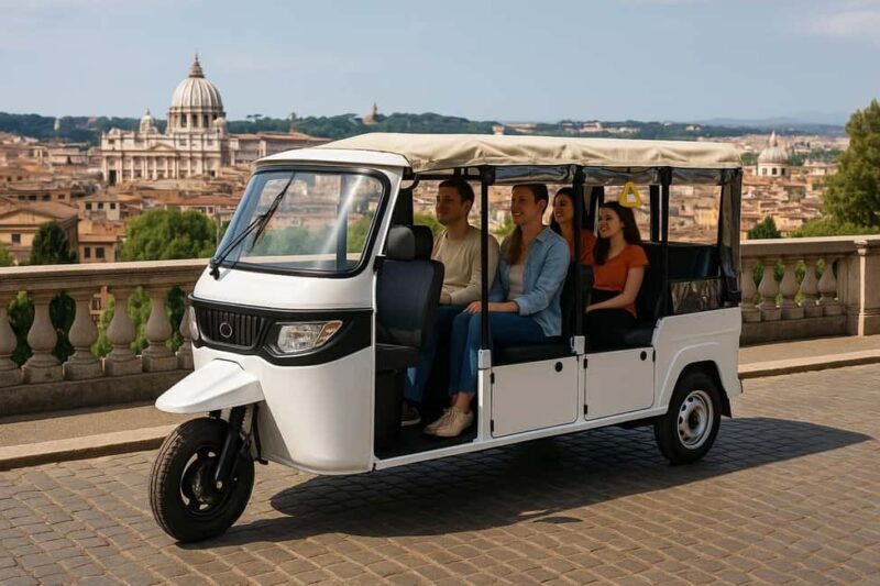 Electric Tuk-Tuk Photography Service of Rome - Key Points