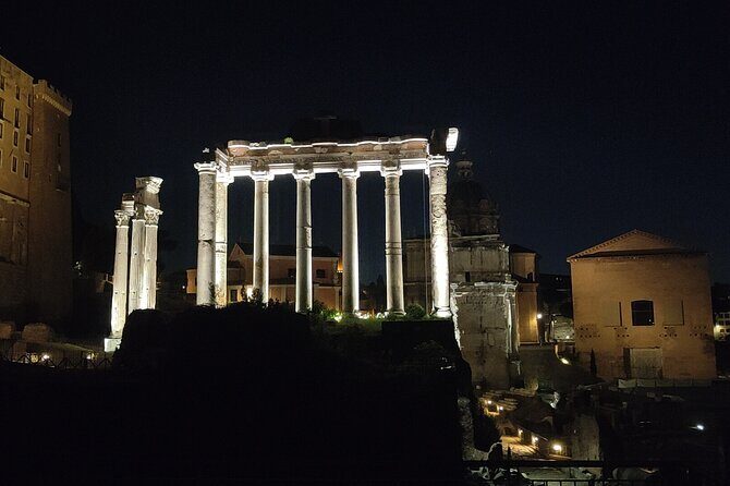 Elegant Rome by night tour and dinner in a local restaurant - Key Points