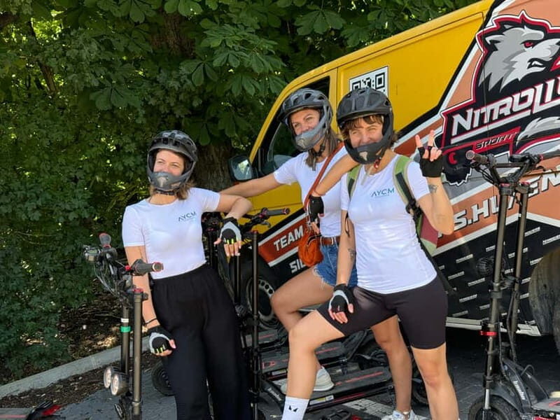 Elizabeth lookout tower: E-scooter tour - Discover Budapest from a Different Angle with the Elizabeth Lookout Tower E-scooter Tour