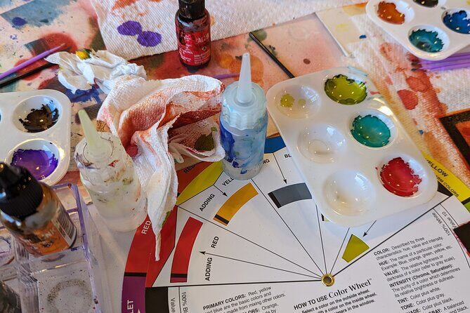 Embossed Alcohol Ink Tile in Estes Park - FAQs