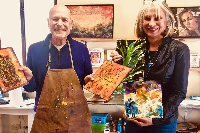 Encaustic painting workshops with Ezshwan Winding - The Sum Up