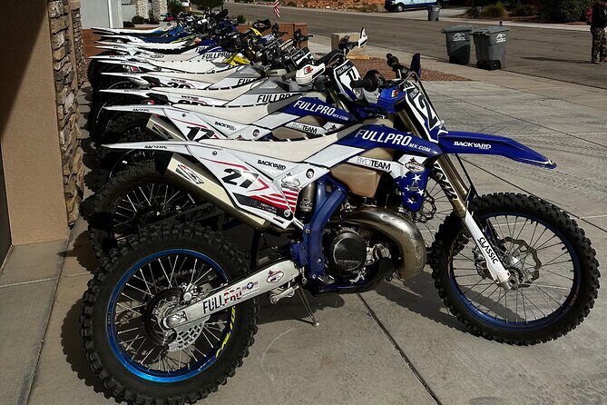 Enduro adventure directly at Zion National Park - The Itinerary in Detail