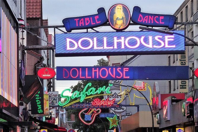 English guided Tour of the "Sinful Mile" Reeperbahn and Red Light District - An In-Depth Look at the Reeperbahn Guided Tour