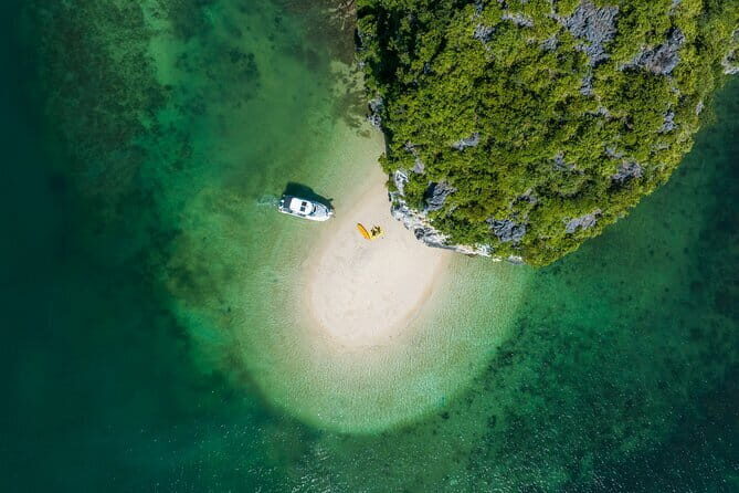 Enjoy a romantic sunset on Halong Bay with a Luxury Private Yacht - Key Points
