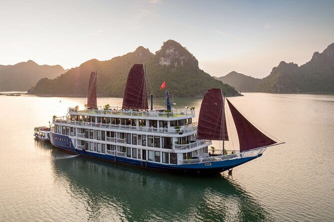 Enjoy a romantic sunset on Halong Bay with a Luxury Private Yacht - Authentic Insights from Reviews