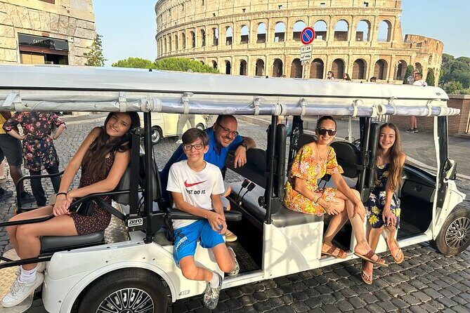 Enjoy Rome major attractions by Golfcart - A Closer Look at the Experience